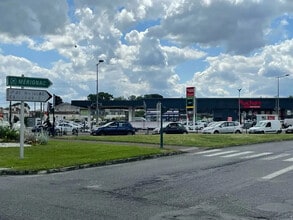 Bordeaux - VUE AÉRIENNE vue de carte
