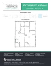 4 S Faneuil Hall Market Pl, Boston, MA à louer Plan de site– Image 1 sur 1
