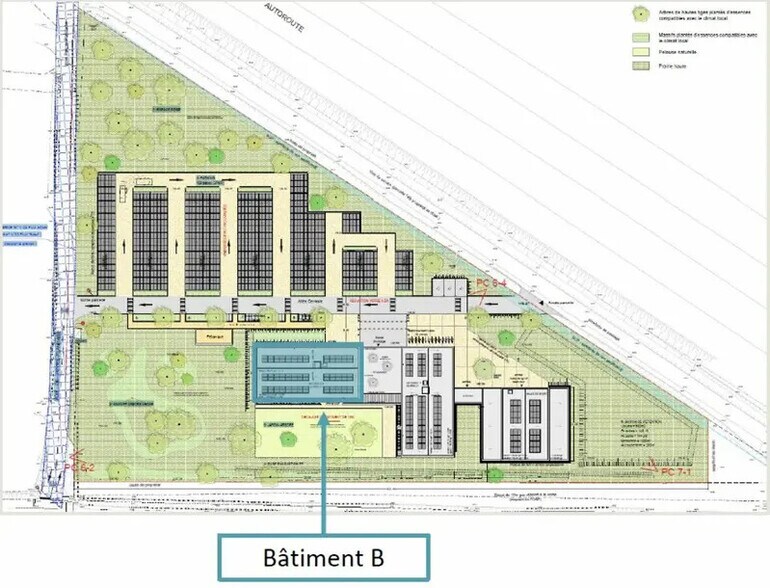 Bureau dans Ventabren à louer - Plan de site – Image 2 sur 3