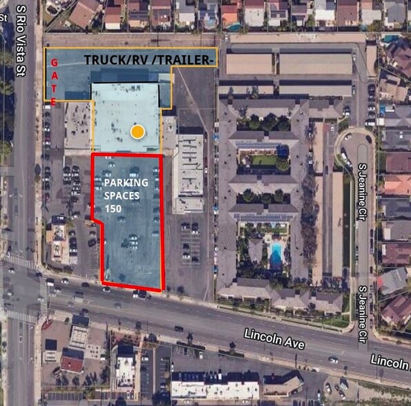 2809 E Lincoln Ave, Anaheim, CA à louer - Photo de l’immeuble – Image 2 sur 3