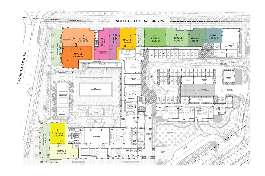 680 W Yamato Rd, Boca Raton, FL à louer - Plan d’étage – Image 3 sur 7