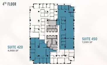 2 Bethesda Metro Ctr, Bethesda, MD à louer Plan d’étage– Image 1 sur 1