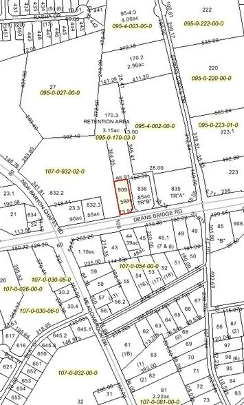 3343 Deans Bridge Rd, Augusta, GA à louer - Plan cadastral – Image 3 sur 14