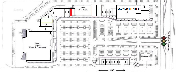 4200-4242 Northlake Blvd, West Palm Beach, FL à louer Plan de site– Image 1 sur 1