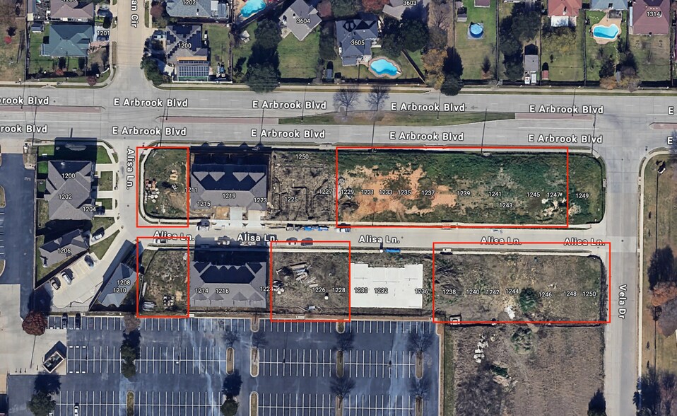 Alisa Ln, Arlington, TX à vendre - Aérien – Image 2 sur 3