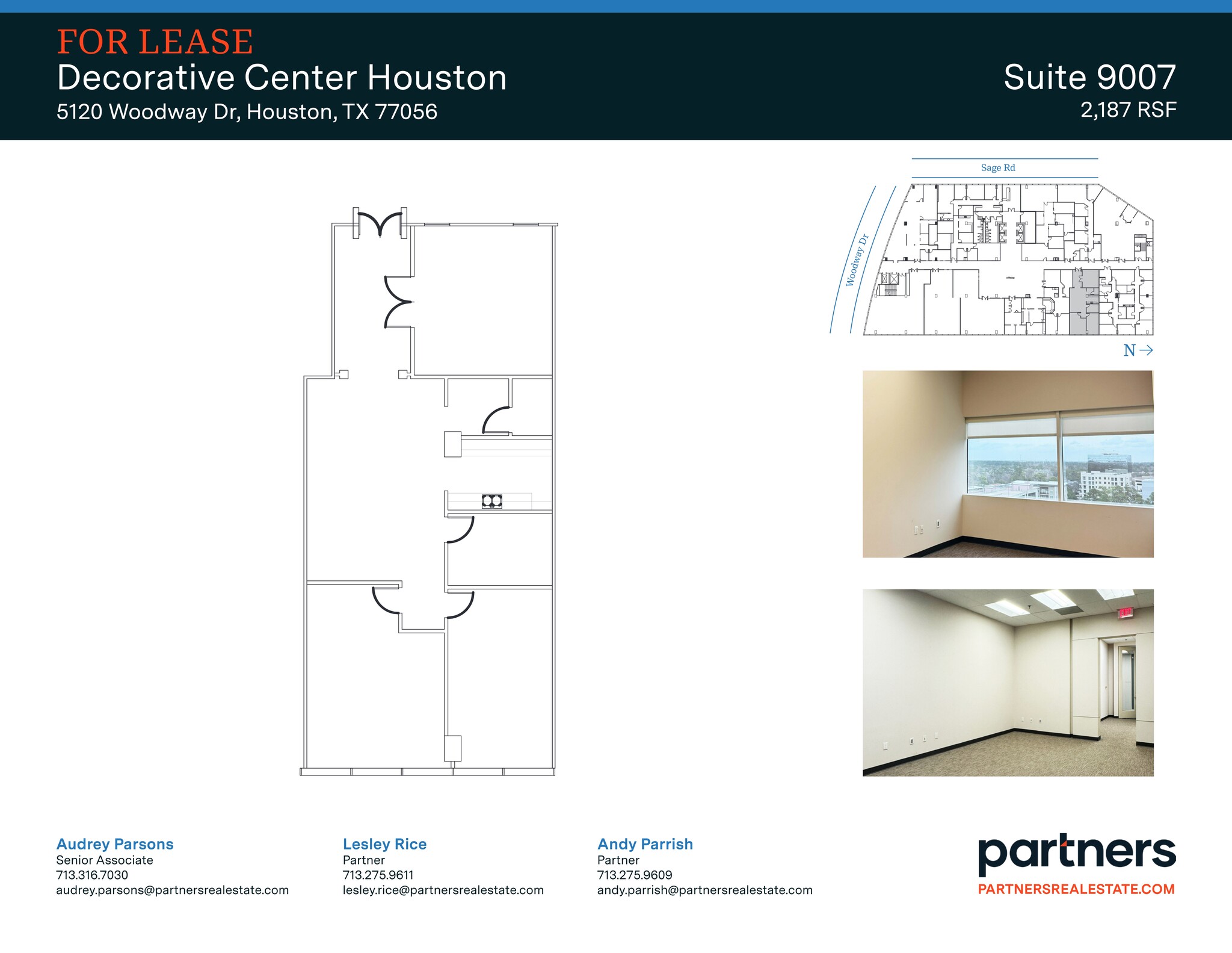 5120 Woodway Dr, Houston, TX à louer Plan de site– Image 1 sur 1