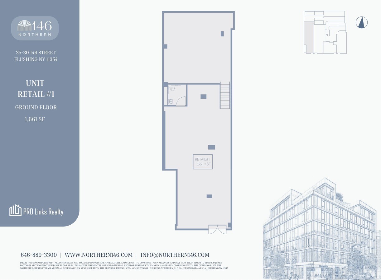 35-30 146th Street, Flushing, NY 11354 - Lot Store 1 - - Photo intérieure - Image 1 of 1