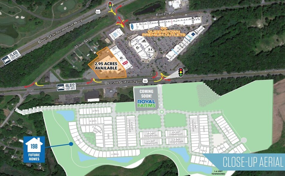 441 Outlet Center Dr, Queenstown, MD à vendre - Photo principale – Image 1 sur 1