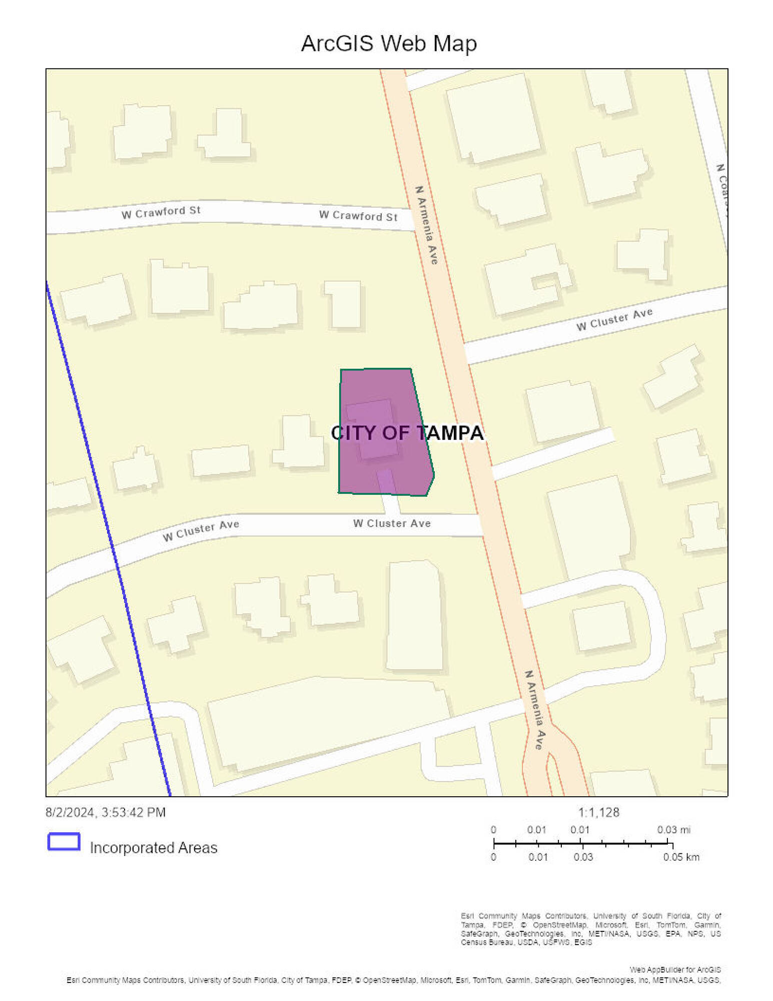 7102 N Armenia Ave, Tampa, FL à vendre Plan cadastral– Image 1 sur 15