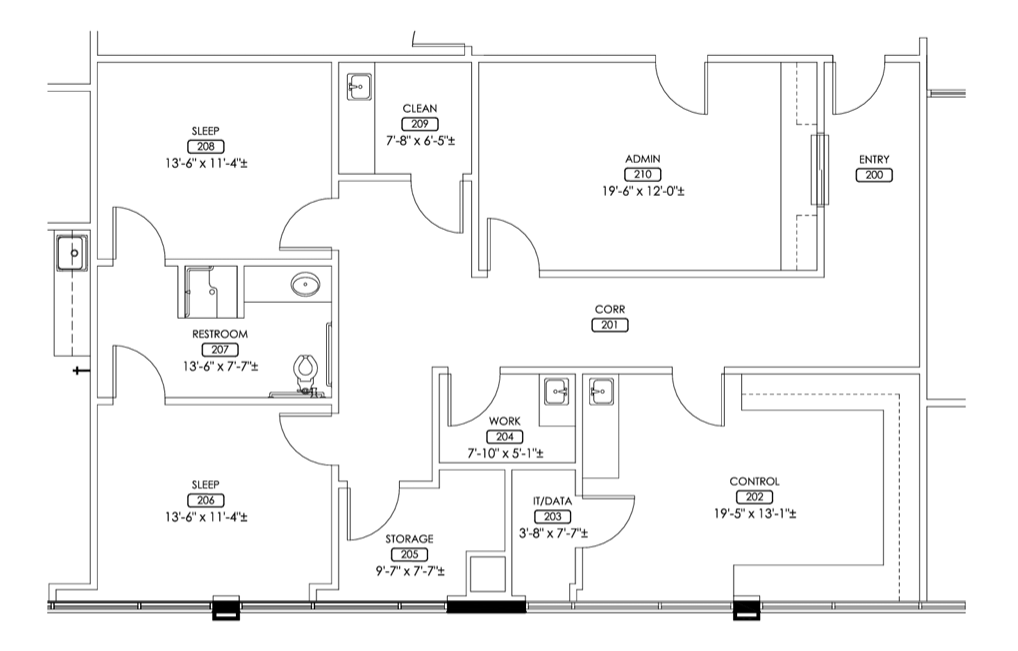 17051 N Dallas Pky, Addison, TX à louer Plan d’étage– Image 1 sur 1