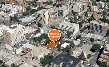322 18th Ave SW, Calgary, AB à louer Aérien– Image 2 sur 2