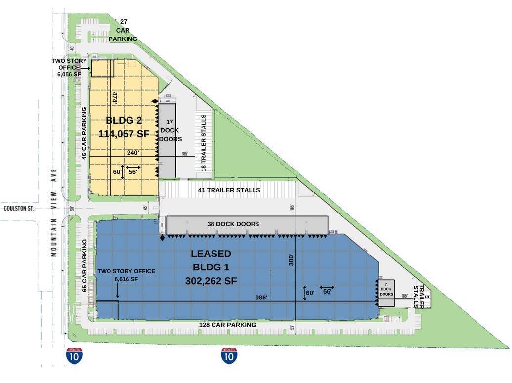 1861 Mountain View, Redlands, CA à louer Plan de site– Image 1 sur 1