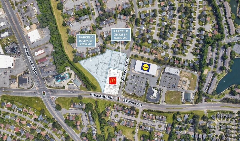 3264 Holland Rd, Virginia Beach, VA à vendre - Photo de l’immeuble – Image 2 sur 3