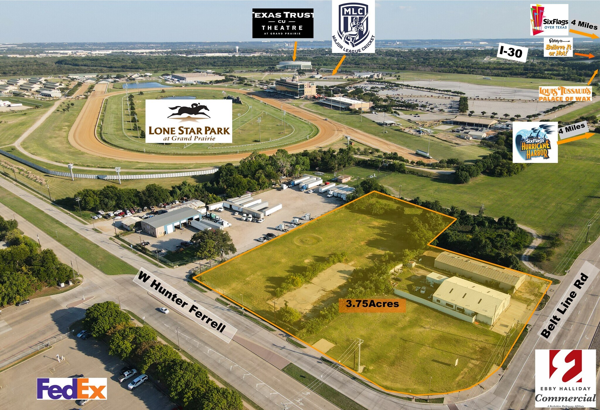 2546 N Belt Line Rd, Grand Prairie, TX à vendre Aérien– Image 1 sur 6