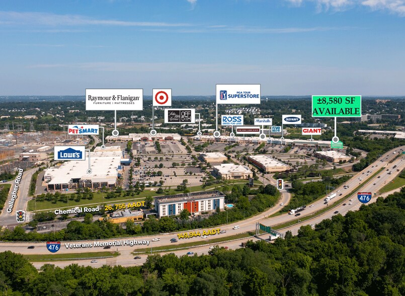 2400-2470 Chemical Rd, Plymouth Meeting, PA à louer - Photo de l’immeuble – Image 1 sur 10