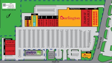 1950 Pipestone Rd, Benton Harbor, MI à louer Plan de site– Image 2 sur 2