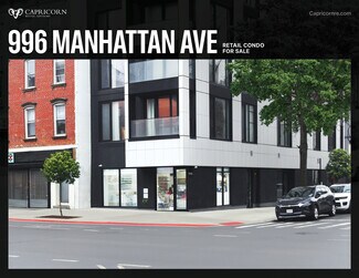 Plus de détails pour 996 Manhattan Ave, Brooklyn, NY - Logement à vendre