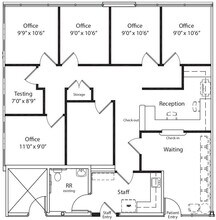 1220 S Higley Rd, Mesa, AZ à louer Plan d’étage– Image 1 sur 1