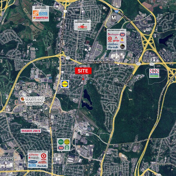 5105-5127 Berwyn Rd, College Park, MD à louer - Photo de l’immeuble – Image 2 sur 45