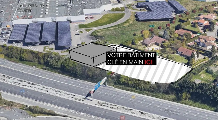 Local d'activités dans Dardilly à vendre - Photo de l’immeuble – Image 2 sur 2