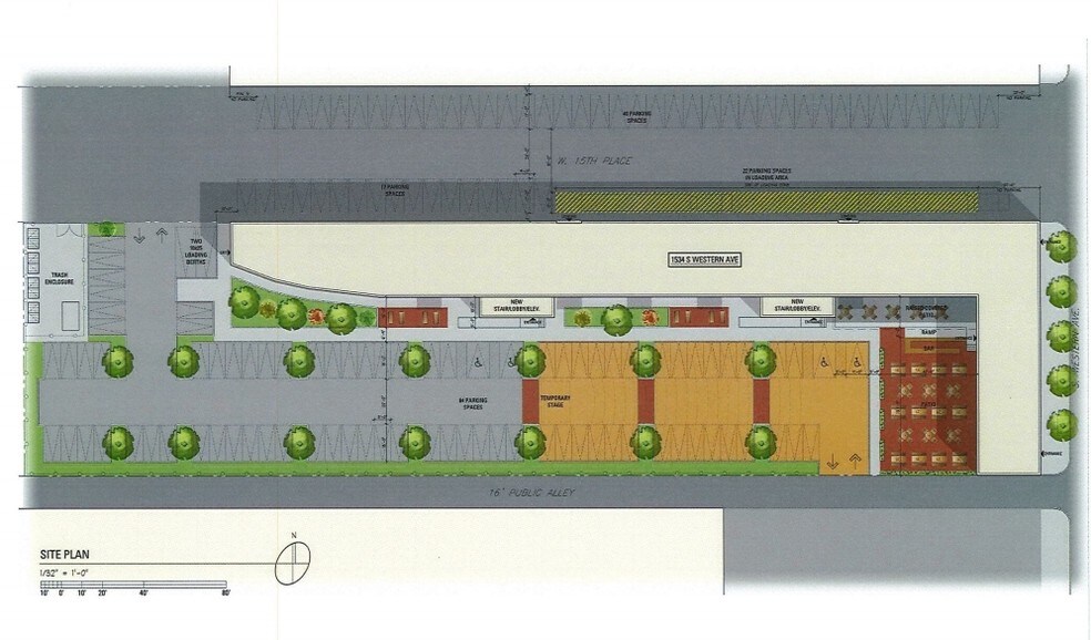 1534 S Western Ave, Chicago, IL à louer - Plan de site – Image 2 sur 2