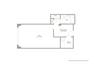 330 W 58th St, New York, NY à louer Plan d’étage– Image 2 sur 15