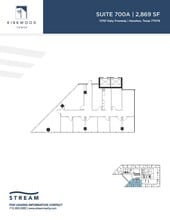 11757 Katy Fwy, Houston, TX à louer Plan d’étage– Image 1 sur 1