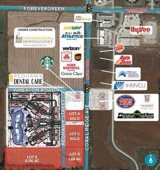 Plus de détails pour Wheaton Rd, Coralville, IA - Terrain à vendre