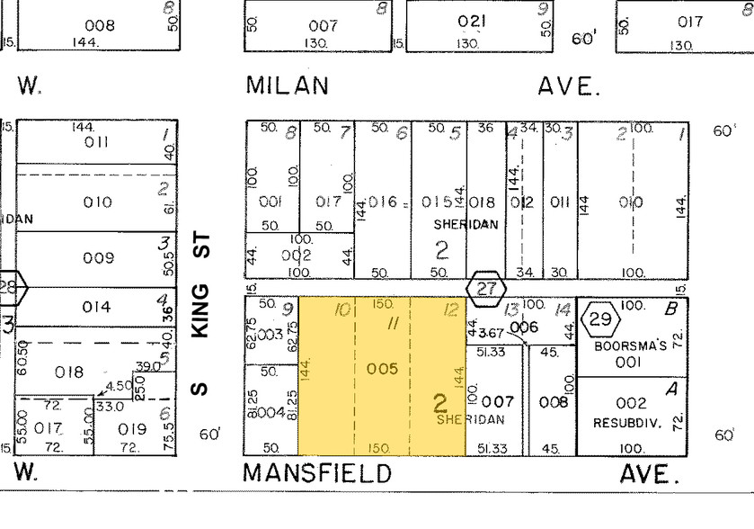 3445 W Mansfield Ave, Denver, CO à vendre - Plan cadastral – Image 2 sur 36