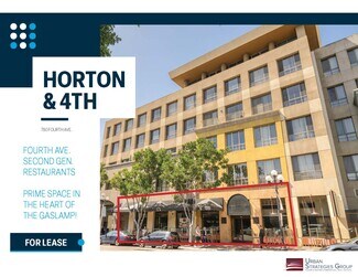Plus de détails pour 810 4th Ave, San Diego, CA - Local commercial à louer