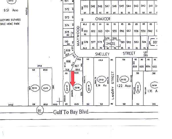 2284 Gulf To Bay Blvd, Clearwater, FL à vendre - Plan cadastral – Image 3 sur 42