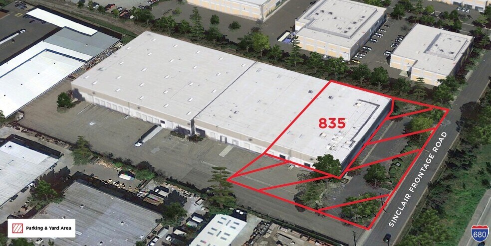 835-865 Sinclair Frontage Rd, Milpitas, CA à louer - Photo de l’immeuble – Image 3 sur 3