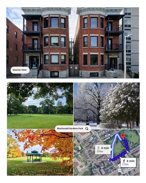 122-124 Cobourg St, Ottawa, ON à vendre - Photo de l’immeuble – Image 2 sur 6