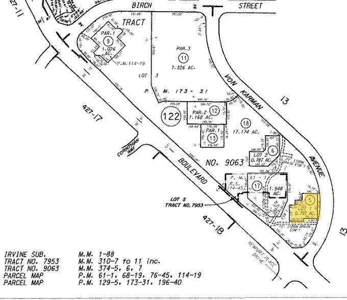 4100 MacArthur Blvd, Newport Beach, CA à louer - Plan cadastral – Image 2 sur 6