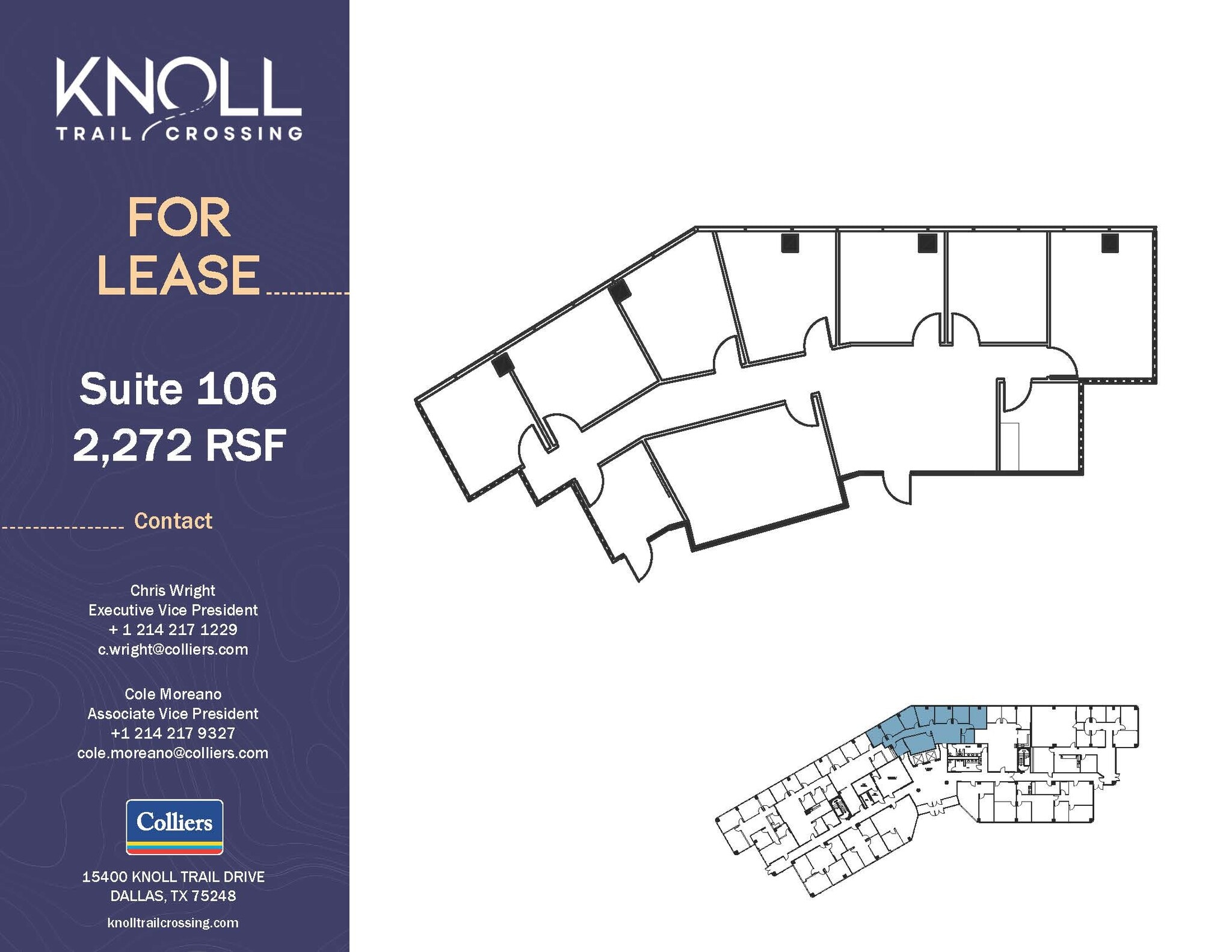 15400 Knoll Trail Dr, Dallas, TX à louer Plan d’étage– Image 1 sur 1