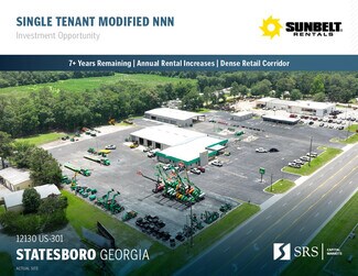 Plus de détails pour 12130 Us Highway 301 S, Statesboro, GA - Local commercial à vendre