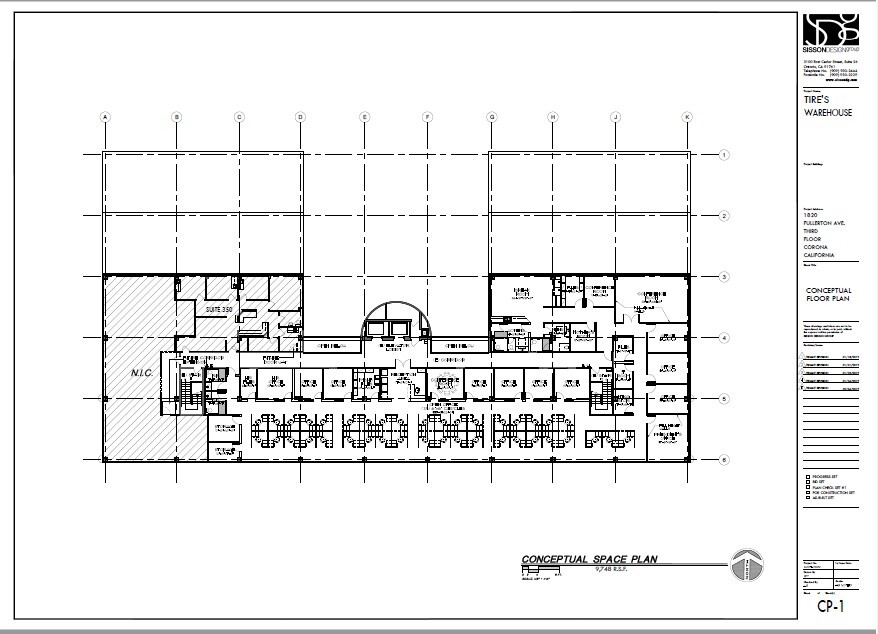 1820 Fullerton Ave, Corona, CA à louer Plan d’étage– Image 1 sur 1