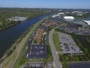 545 Mainstream Dr, Nashville, TN - Vue aérienne vue de carte