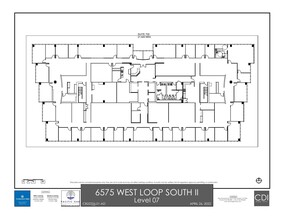 6575 West Loop South, Bellaire, TX à louer Plan d’étage– Image 1 sur 1