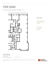 3550 N Central Ave, Phoenix, AZ à louer Plan d’étage– Image 1 sur 1