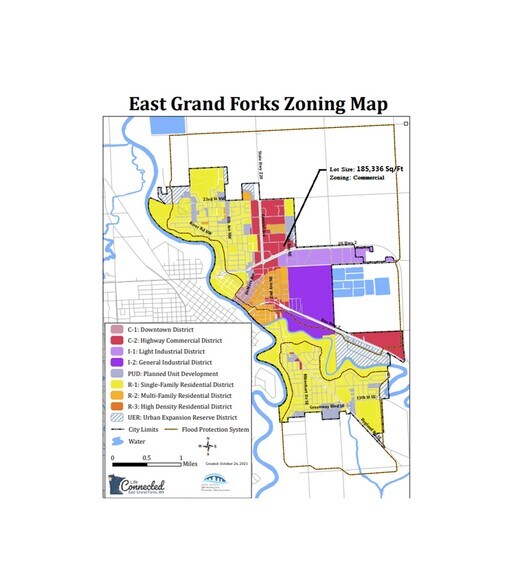 400 Gateway Dr NE, East Grand Forks, MN à vendre - Plan de site – Image 3 sur 3