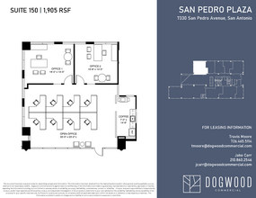 7330 San Pedro Ave, San Antonio, TX à louer Plan d’étage– Image 1 sur 1