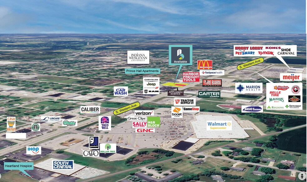 3609 S Western Ave, Marion, IN à vendre - Photo de l’immeuble – Image 3 sur 3