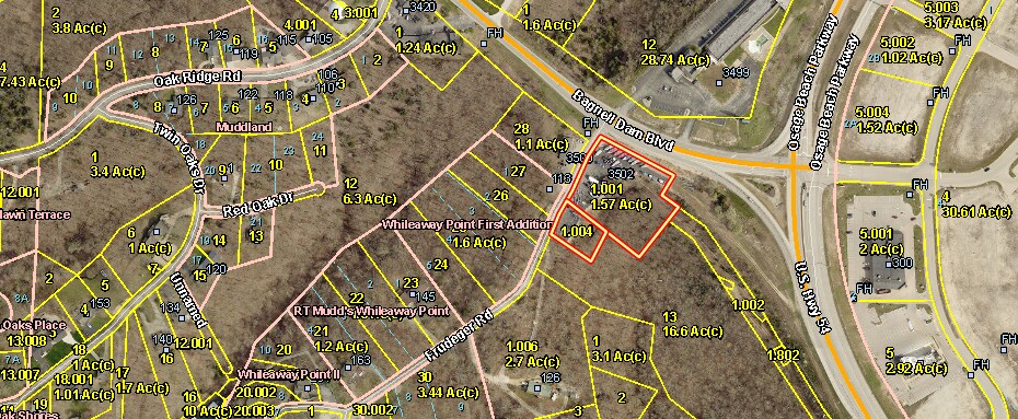 3502 Bagnell Dam Blvd, Lake Ozark, MO à louer Photo de l’immeuble– Image 1 sur 4