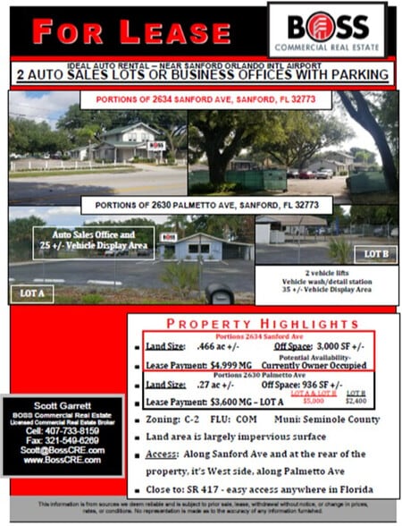 2634 Sanford Ave, Sanford, FL à louer - Autre – Image 2 sur 3
