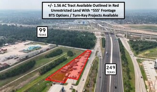 Plus de détails pour 26000 TX-249, Tomball, TX - Terrain à vendre