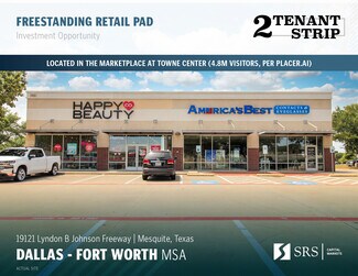 Plus de détails pour 19121 Lyndon B Johnson Fwy, Mesquite, TX - Local commercial à vendre