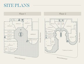 16101 Ventura Blvd, Encino, CA à louer Plan d’étage– Image 1 sur 1