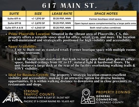 617-619 Main St, Placerville, CA à louer Photo de l’immeuble– Image 1 sur 8