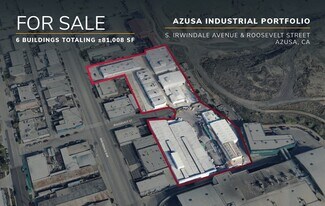 Plus de détails pour Azusa Industrial Portfolio Sale – Industriel/Logistique à vendre, Azusa, CA